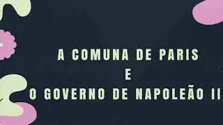 Comuna de Paris e governo de Napoleão III