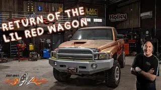 Lil Red Wagon Interior Resurrection - Dodge Ram Mouse Mess Removal - Stacey David's Gearz S17 E9