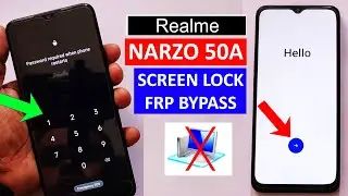 Realme NARZO 50A : Hard Reset/FRP Bypass - Without Computer (NEW UPDATE)
