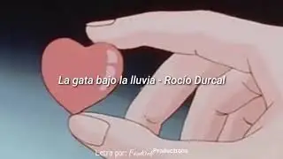 La gata bajo la lluvia - Rocío Durcal (Letra)