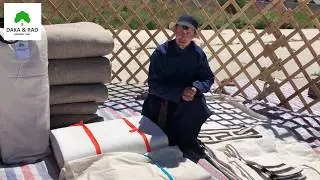 Brief introduction on how we make export quality Yurt in Mongolia ( Daka and Rad Mongol Yurt)