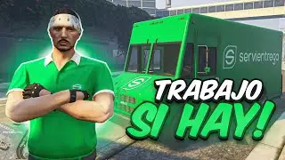 MI PRIMER TRABAJO LEGAL EN GTAV RP [TRAQUETOS RP ] | TIanza G