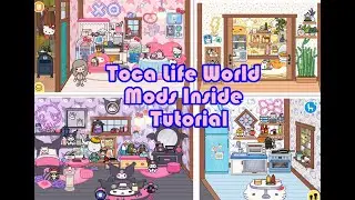Toca Life World Mods Tutorial | Mods Inside on PlayMods App🥰