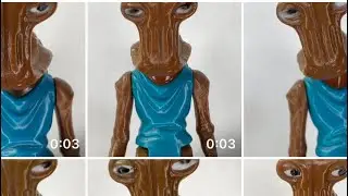 Vintage Star Wars Figure Collection: Hammerhead Eye Variants