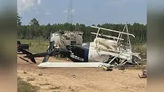One person is dead after a helicopter crash in Newton County