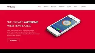 Laravel Tutorial Single page Website Development | Part 1