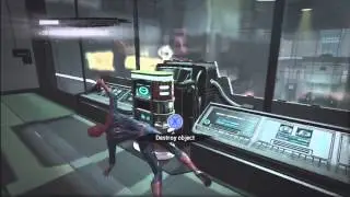 The Amazing Spider-Man: Walkthrough level 7 Oscorp Biological labs