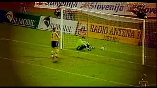 Ошибка Шовковского ⚽️ Словения - Украина  2-1  Плей офф ЧЕ 2000