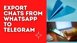 Before You Install Telegram Watch This // Export Chat From Whatsapp To Telegram