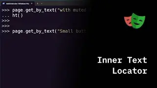 Playwright Python - Inner Text Locator
