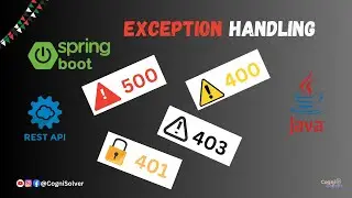 Exception Handling in Java Spring Boot | Custom Exceptions & ControllerAdvice