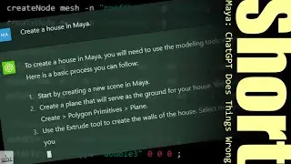 Maya: ChatGPT Does Things Wrong.