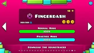 Geometry Dash 2.1 - Fingerdash 100% 3 Monedas