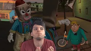 The new ice cream clown hypnotized a fat guy and kidnapped him! - Freaky Clown | DeGoBooM