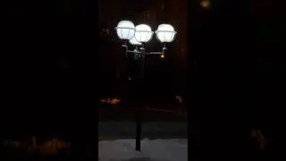 Ночь улица фонарь 