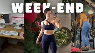 Un week-end avec moi ✨ | Shopping, repas, musculation 💪🏻