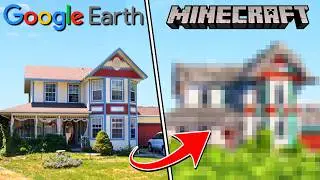 I Built a Completely Random House Using Google Earth!
