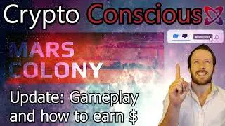 Mars Colony Update: LAND SOLD OUT! How to earn, swap and buy CLNY, upgrade base and still buy land.