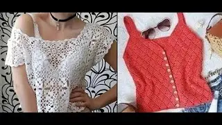 🌟👍🔥Топ крючком - Описания, схемы