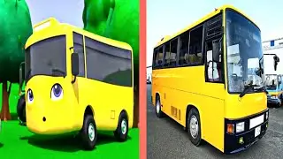 Buster The Bus Characters ln Real Life Part 3