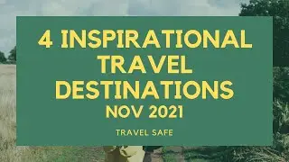 Inspiring travel destinations 2021 #Travel #Traveling #Destinations