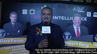 Brain Intelligence Press Conference in Bangkok by AIM inlines