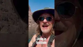 Living in Gratitude #kayak #yakpacking #nature #recoveryquotes #blackcanyon