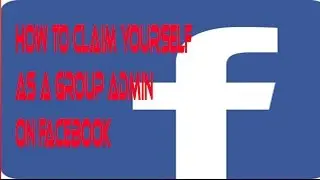 how to claim as a group admin of any facebook group