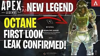 Apex Legends | OCTANE FIRST LOOK  - NEW LEGEND | Everything You Need To KNOW!