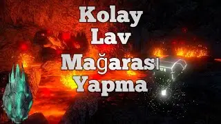 Ark Mobile | Nasıl Lav Mağarası Yapılır / Lava Cave Naked Run #First #İlk