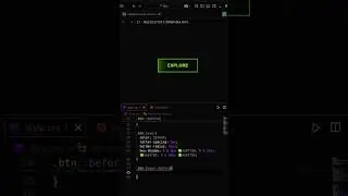 ✨ CSS Button Hover Effect 🔥 ||  CSS Only || Glowing UI💡 || 