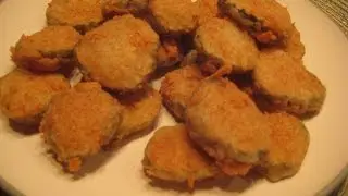 Homemade fried pickles! 