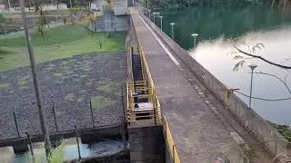 Barragem da Usina Hidrelétrica de Ourinhos