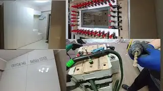 Монтаж и обзор встроенной мебели. Как  сделать фасад из каталога BLUM.