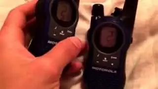 Walkie talkie troubleshoot Motorola sX600r