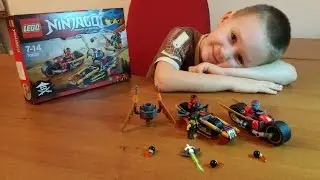 Лего Ниндзяго Распаковка и обзор Lego Ninjago Masters of Spinjitzu 70600