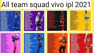 ipl 2021 all team squad. vivo ipl all team squad in hindi.