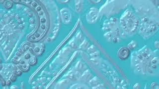 По мотивам народного орнамента. Футаж free loop 3