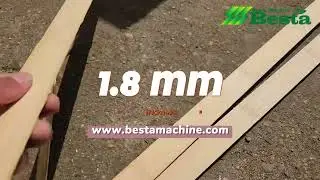 Bamboo Strip Sawing Machine, Bamboo Cutlery Making Machine