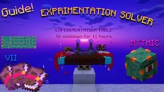Auto Experimentation table | 2024 | Hypixel SkyBlock