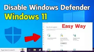 How To Disable Windows Defender In Windows 11 || Turn Off Windows Security Windows 11 (Easy Way)