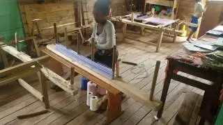 Malagasy Scarf Weaving