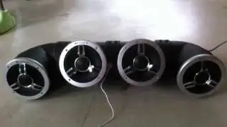 Homemade ATV 4 Speaker Audiotube