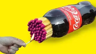 Experiment: MATCHES VS COCA COLA