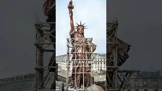 La (vraie) statue de la Liberté à Paris 🗽🇫🇷🥐 #shorts
