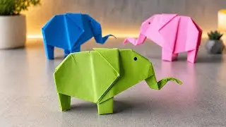 Easy Origami Elephant