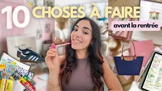BACK TO SCHOOL : 10 choses à faire avant la rentrée (la to do list parfaite)