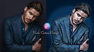 Picsart Cartoon Photo Editing | Vector Cartoon Portrait | Tutorial Step by Step | Artistiku Studio