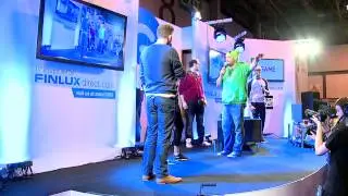 YES Movement @ Gadget Show Live 2014 - GAME gadget giveaway
