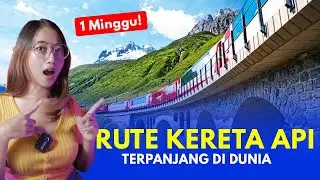 10 Rute Kereta Api Terpanjang di Dunia